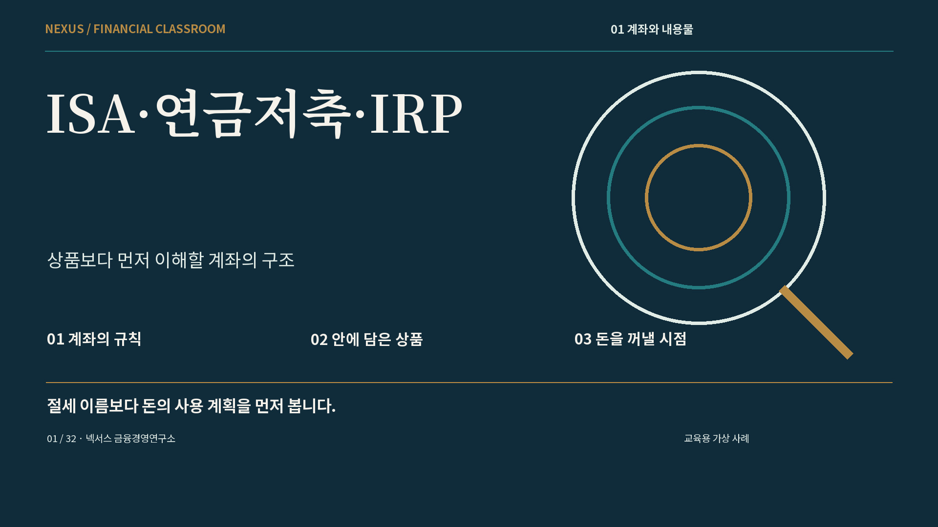 ISA·연금저축·IRP 강의 표지
