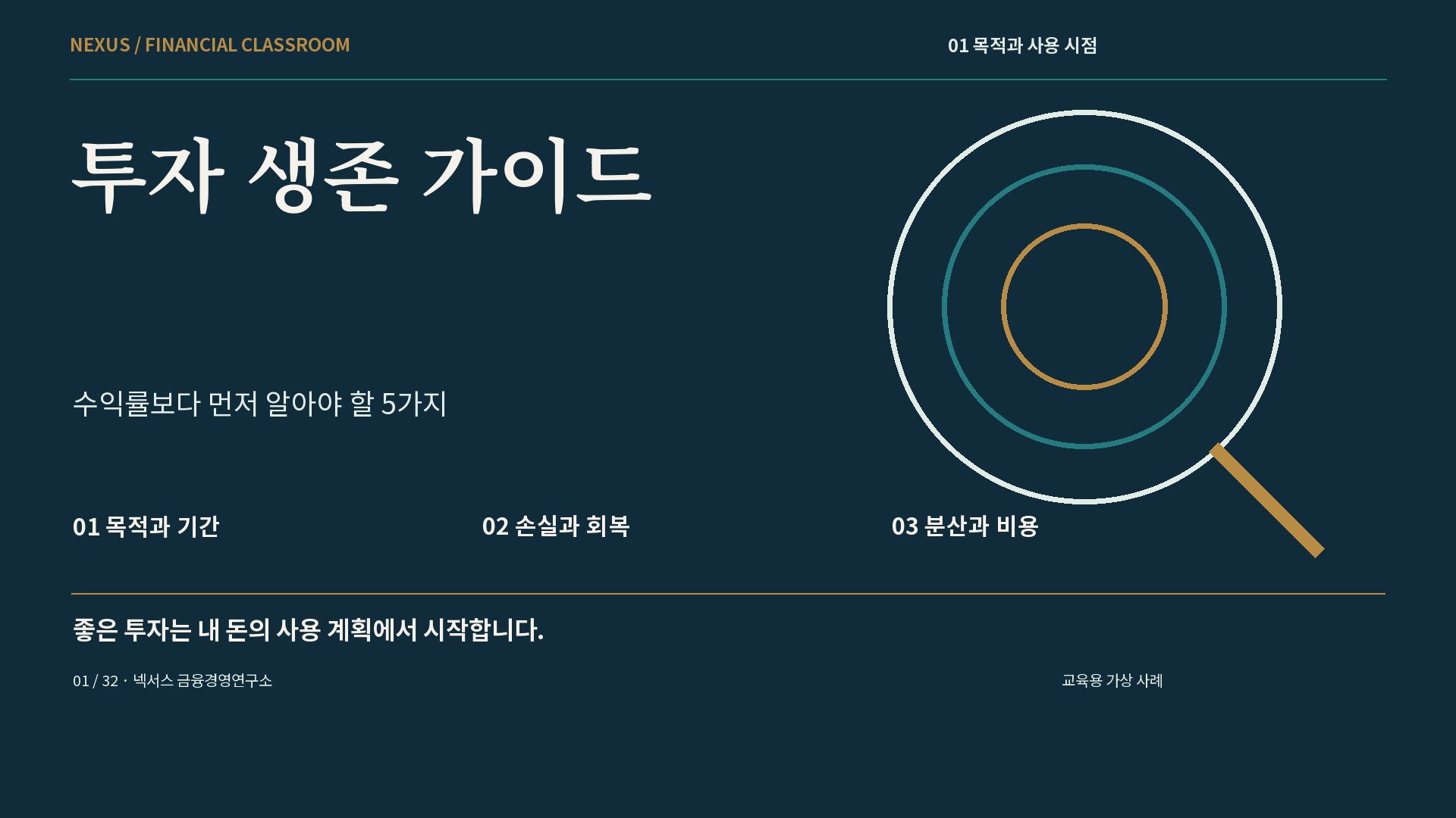 투자 생존 가이드 강의 표지