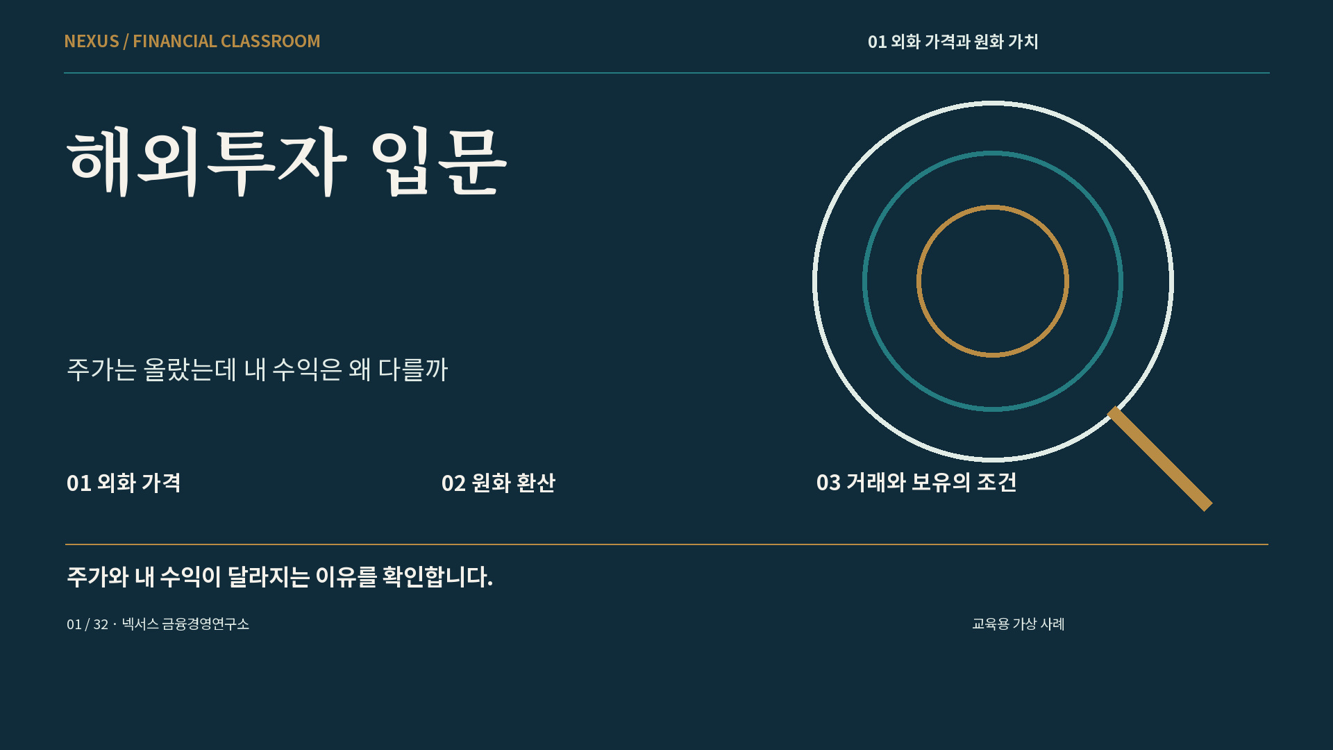 해외투자 입문 강의 표지