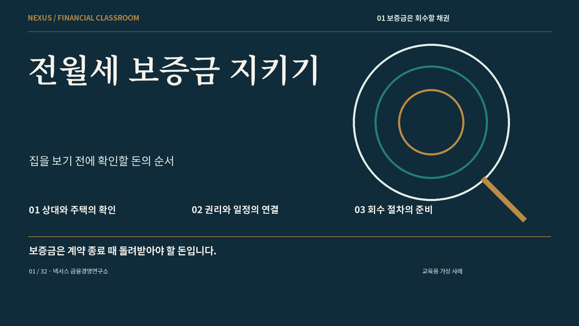 전월세 보증금 지키기 강의 표지
